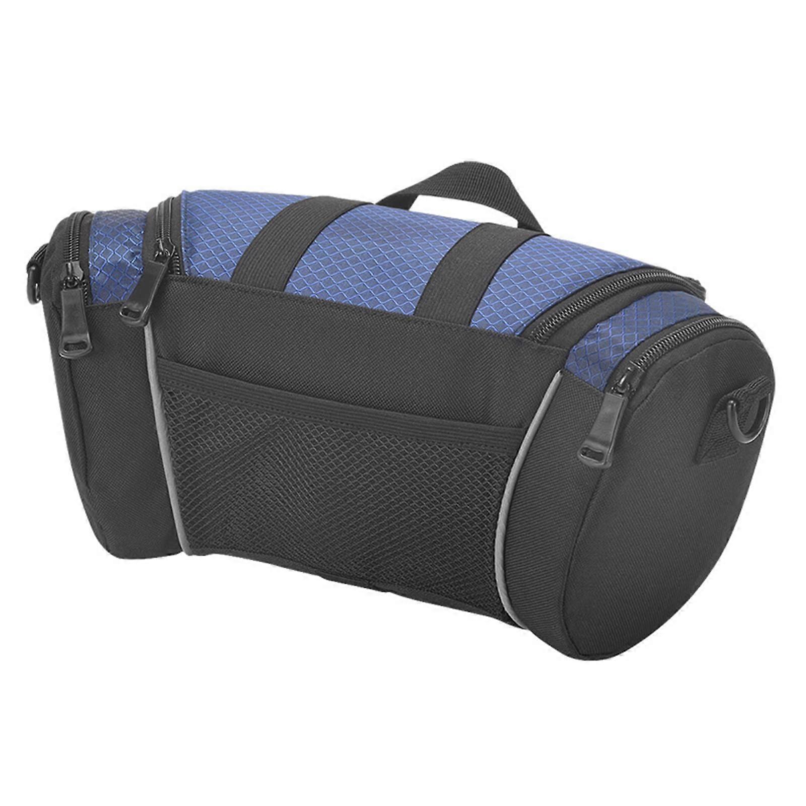 Fahrradlenkanbeutel bicycle handlebar bag waterproof dark blue