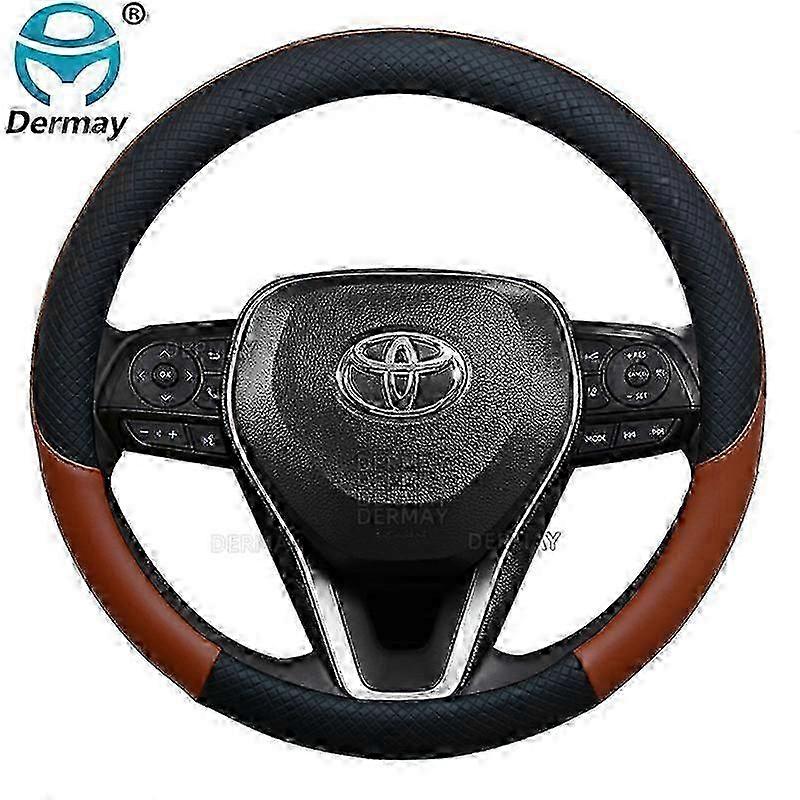 Κάλυμμα τιμονιού για κατάλληλα δερμάτινα αντιολισθητικά αξεσουάρ αυτοκινήτου μάρκας Rav4 Wildlander