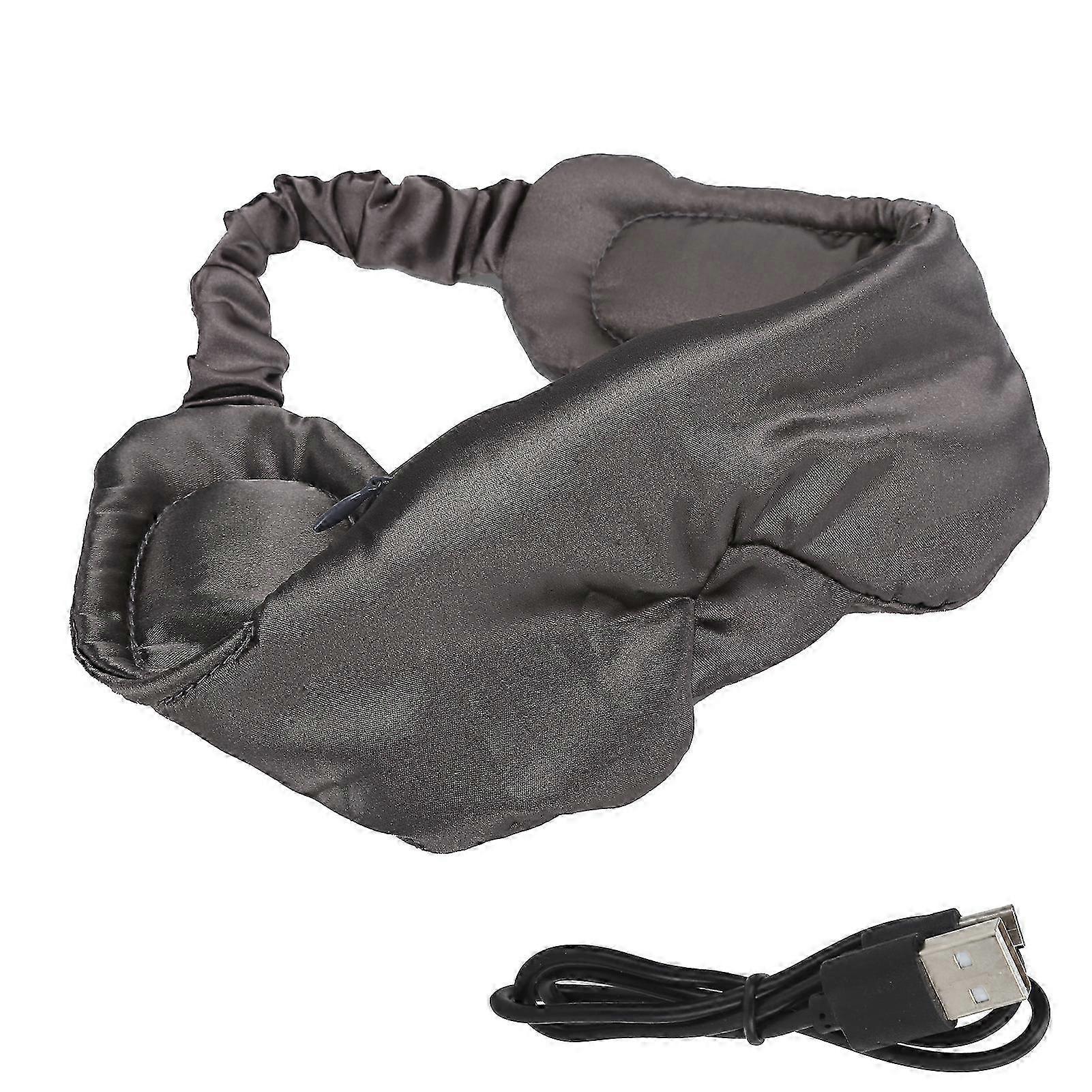 UltraThin Wireless Eye Mask with Bluetooth 5.0 for Music and Calls (Gray)