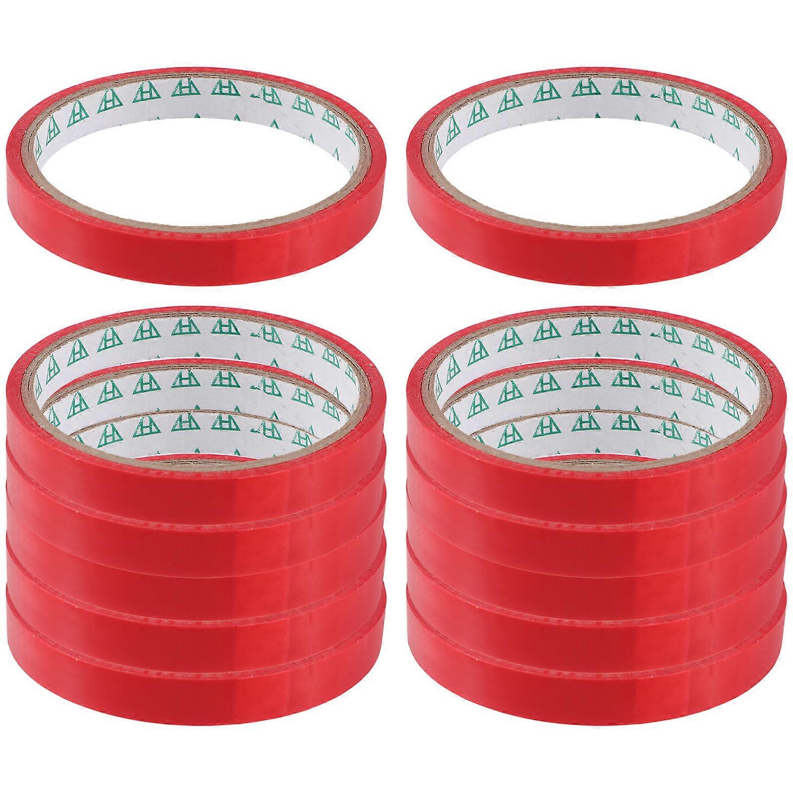 Vegetable Bag Sealing Tapes Fruit Bag Sealing Tapes Wear Resistance 12Pack For Supermarket Use