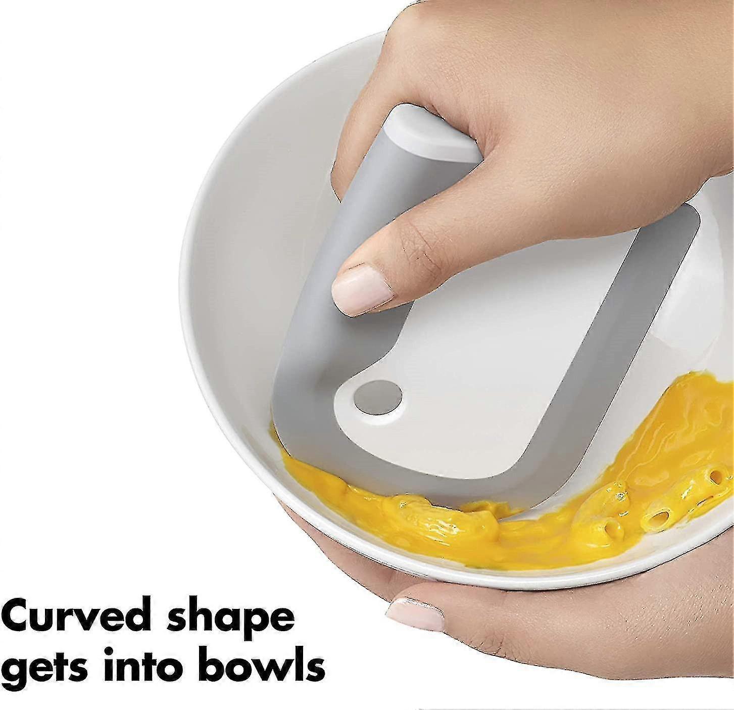 Durable Pan Scraper with Good Grip for Kitchen Use