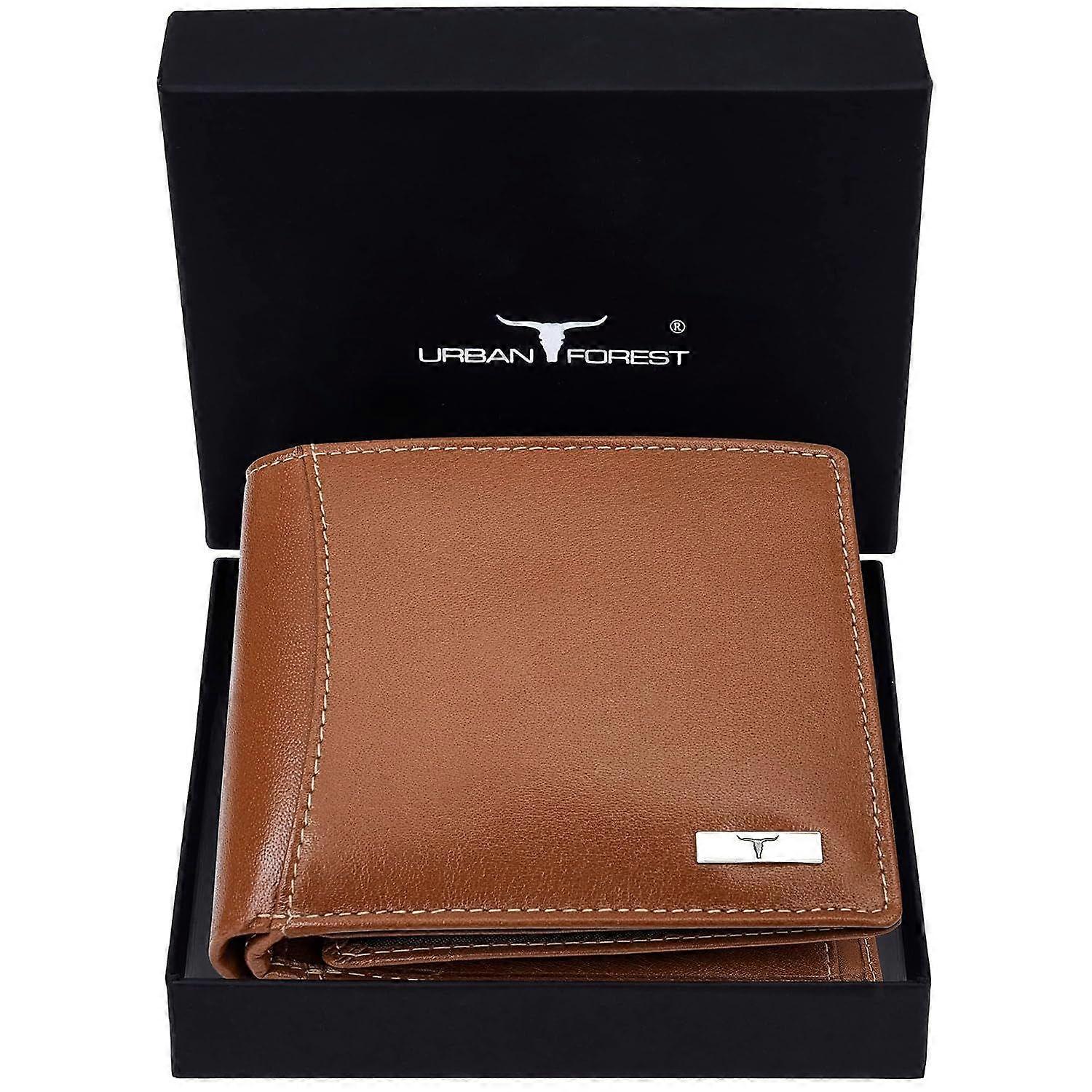 Oliver Cognac Leather Wallet for Men