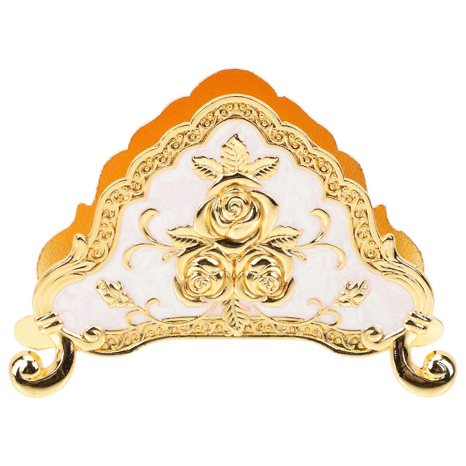 Here's a refined and professional product description for a **European Style Zinc Alloy Tissue Rack / Napkin Holder Stand**:
**European Style