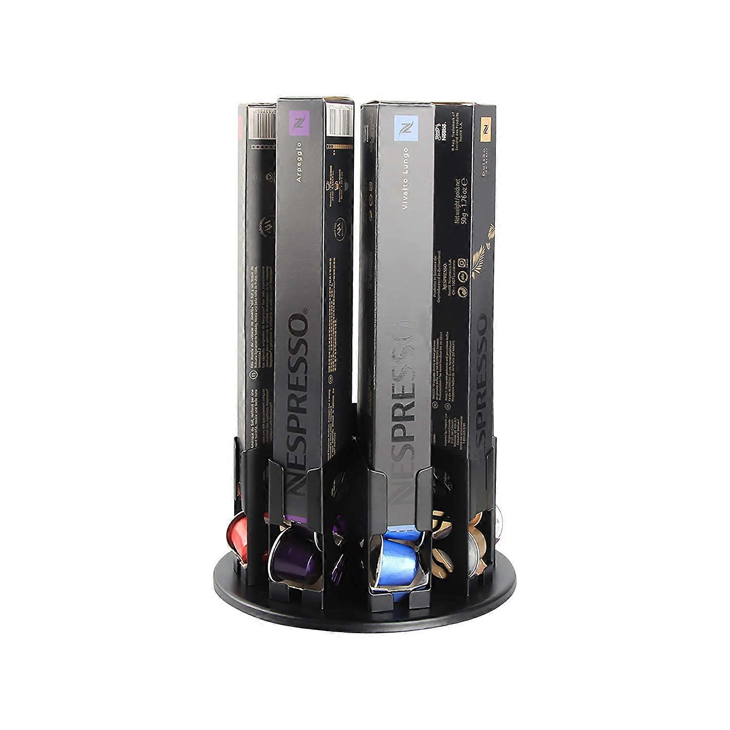 Nespresso Capsule Holder Carousel Original Line 80 Capsules 8 Boxes