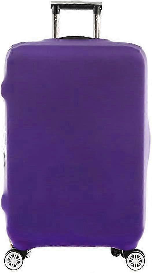 Thick Anti-Dust Travel Luggage Cover - Elastic Solid Colour Suitcase Protector