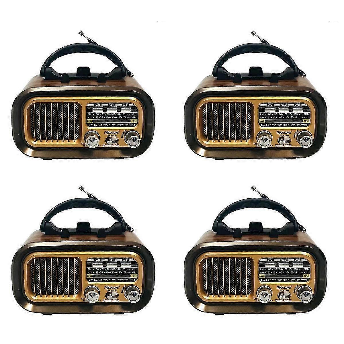 Retro Fm/am/sw Radio Full Band Portable Radio Receiver