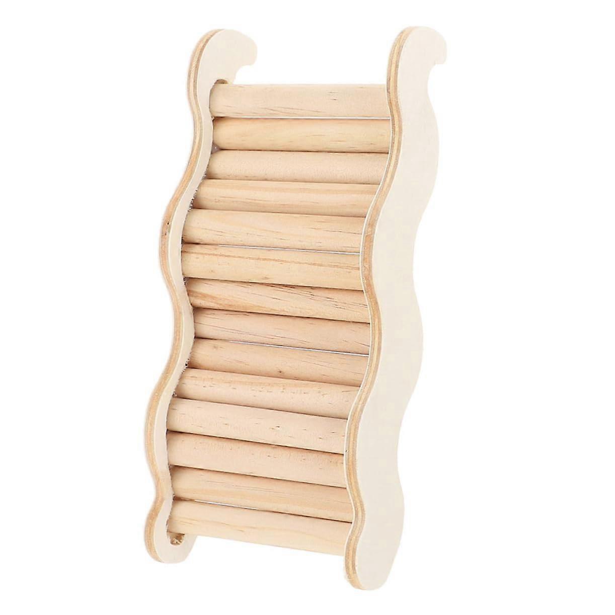 Hamster Waveguide Climbing Ladder for Chinchillas and Rats, Durable Pet Bite-Resistant Toy, Small Animal Activity Toy