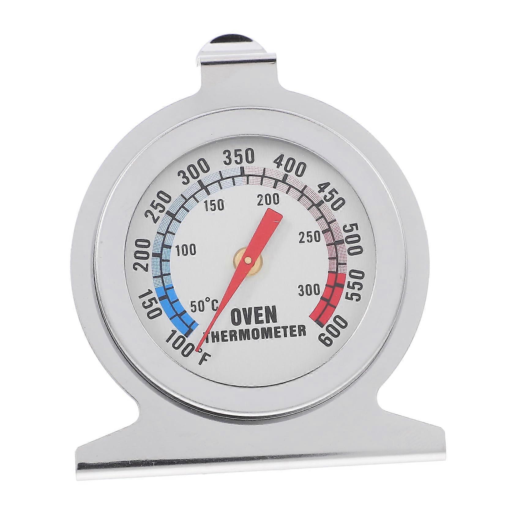 Temperature Resistant Oven Thermometer with Intuitive Display for Precise Baking Results, Suitable for Ovens and Grills