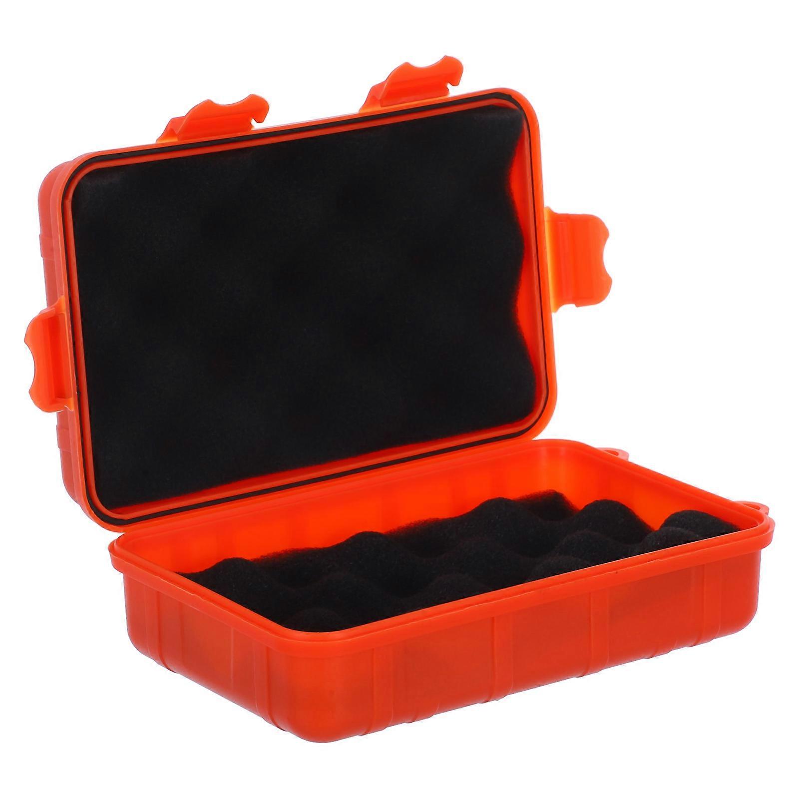 Multifunctional Storage Box Tool Organizer Tray Portable Design For Valuable Items Electronics Waterproof 17.50X10.50X6.00CM 1Pcs