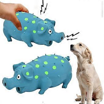 Varken Piepend Hondenspeelgoed Interactief Hond Kauwspeelgoed Rubber Varken Hondenspeelgoed voor Kleine Middelgrote Grote HondenYMJJ