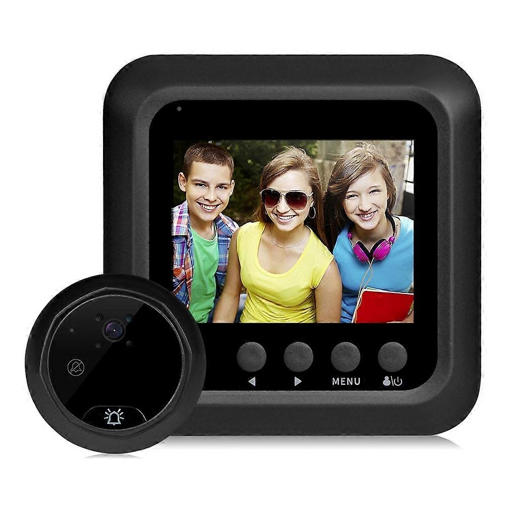 W5 2.4 inch Screen 2.0MP Security Camera No Disturb Peephole Viewer Doorbell, Support TF Card / /