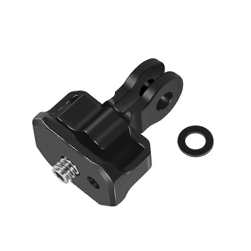 Rotary knob lock, improved 1/4inch screw, compatible with POCKET3 Hero 13 (black)