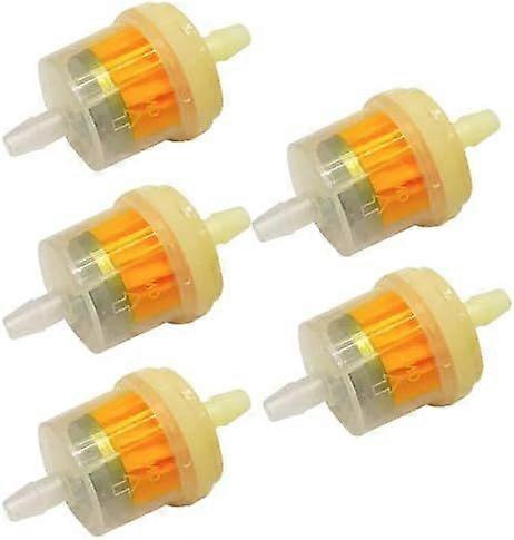 Package IncludesYou will receive 5 gasoline filters, enough for your daily replacement needs, and they are easy to clean so they can be reused.