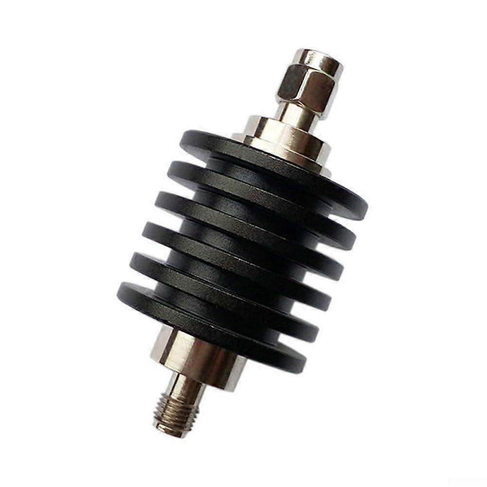 Reliable fixed attenuator solution for SMA interfaces, capable of operating at power levels up to 10 W over a wide frequency range (15 dB).