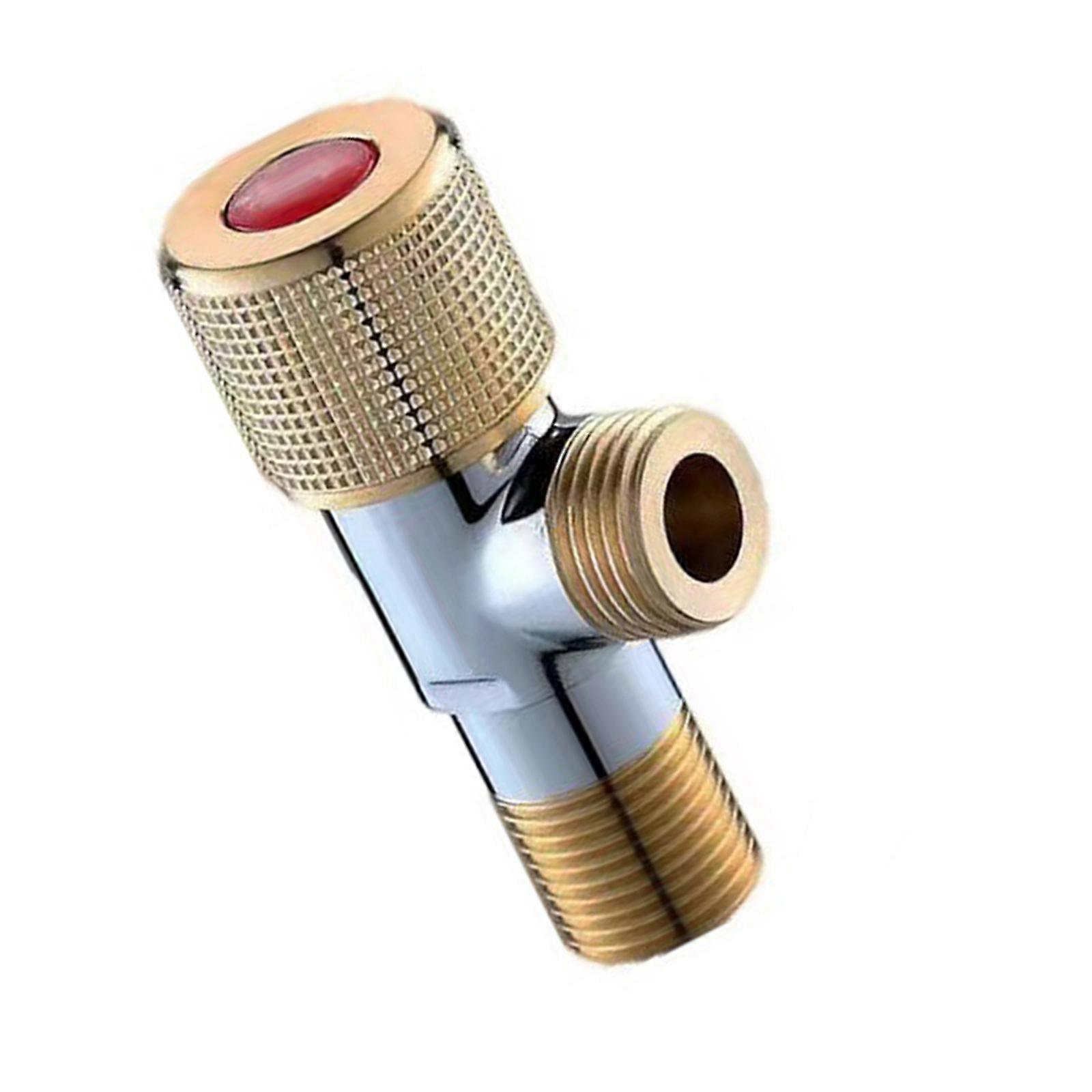 Angle Valves with Thickened Anti Burst Designs High Pressure Resistance Easy Install Pipe System Valves for Plumbing Use Multicolor