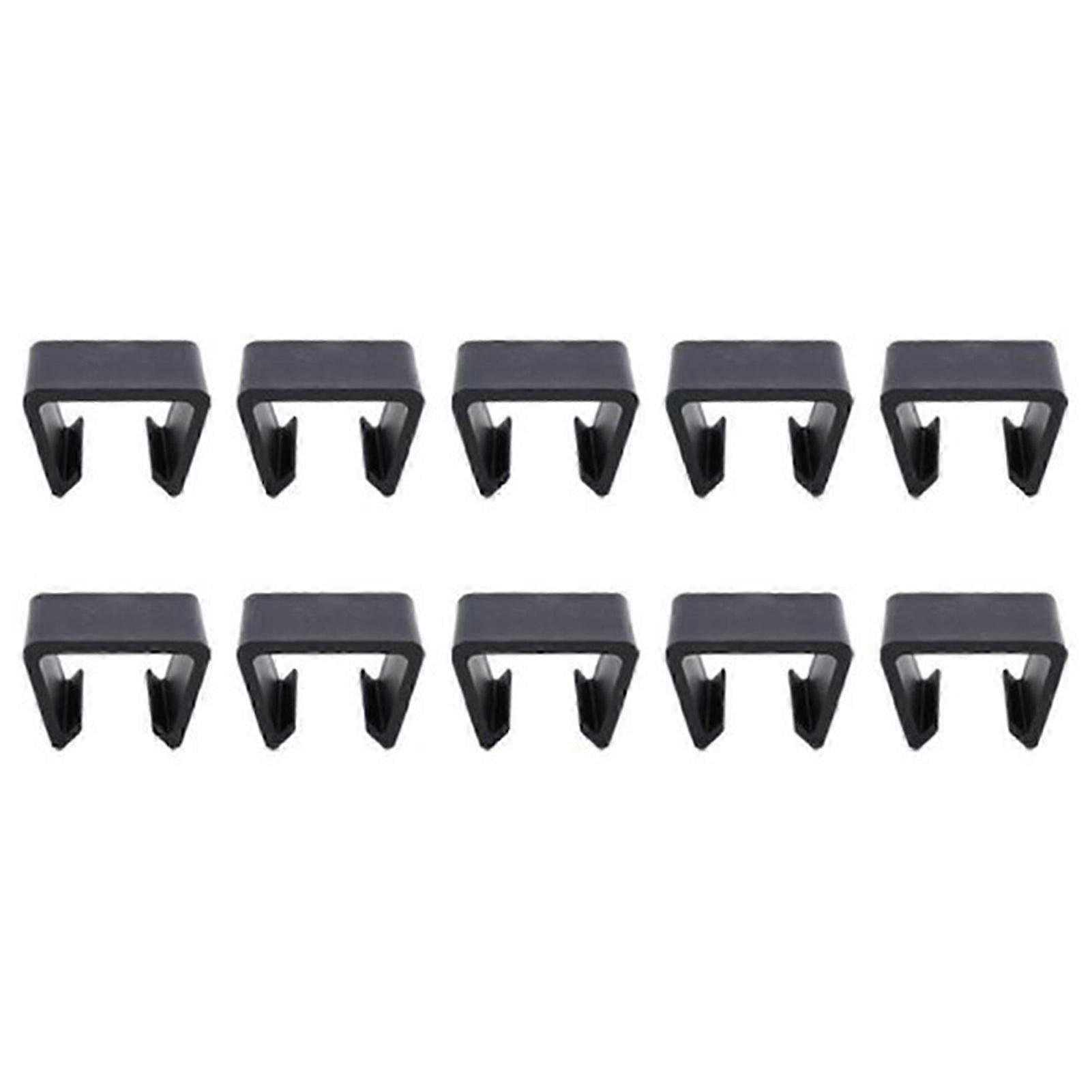 10 st. möbelklämmor i rotting för uteplats, flexibla halkfria soffkopplingar för rottingmöbler, soffa