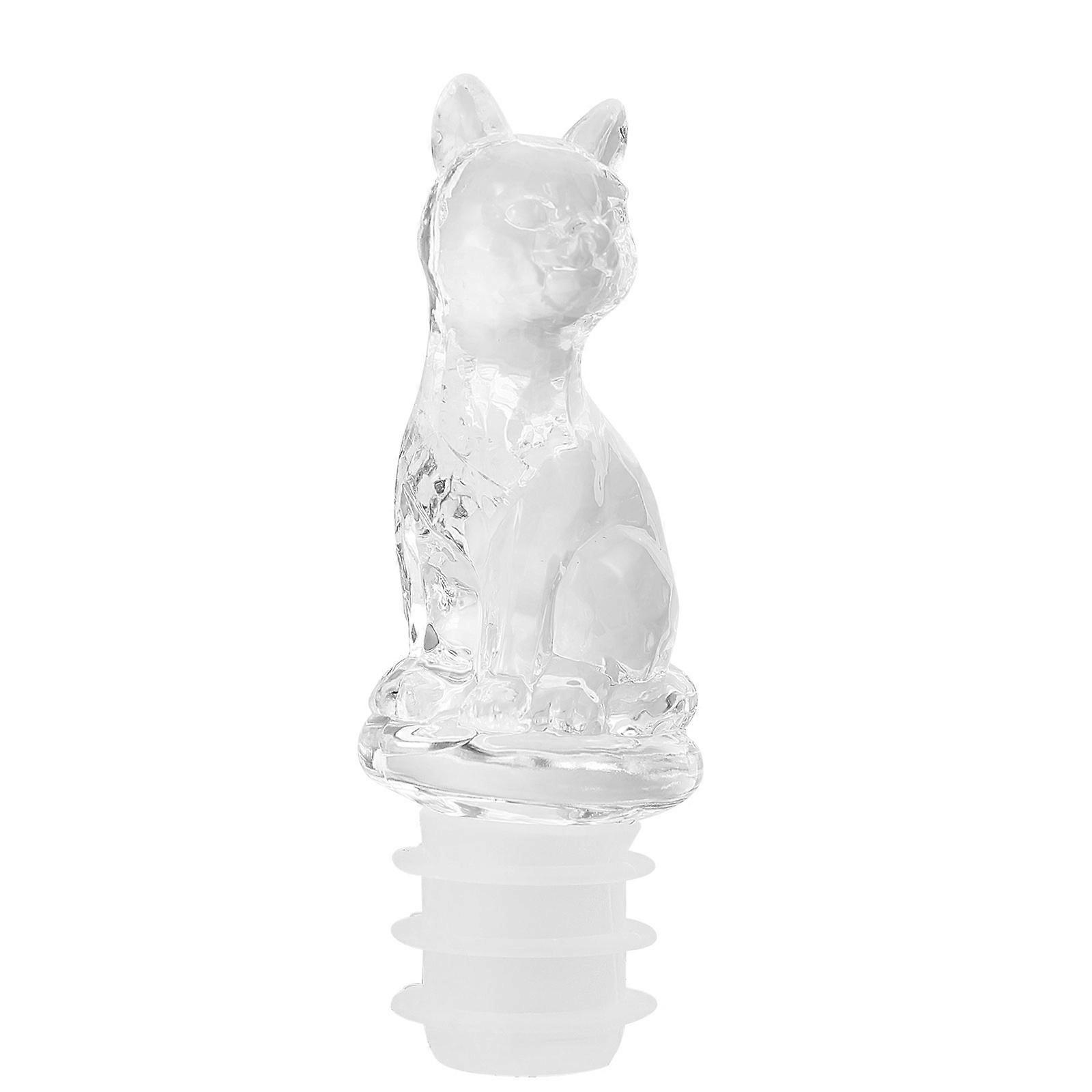 Silicone Cat for Party Decorative Plug Transparent with Good Sealing Effect 1pc