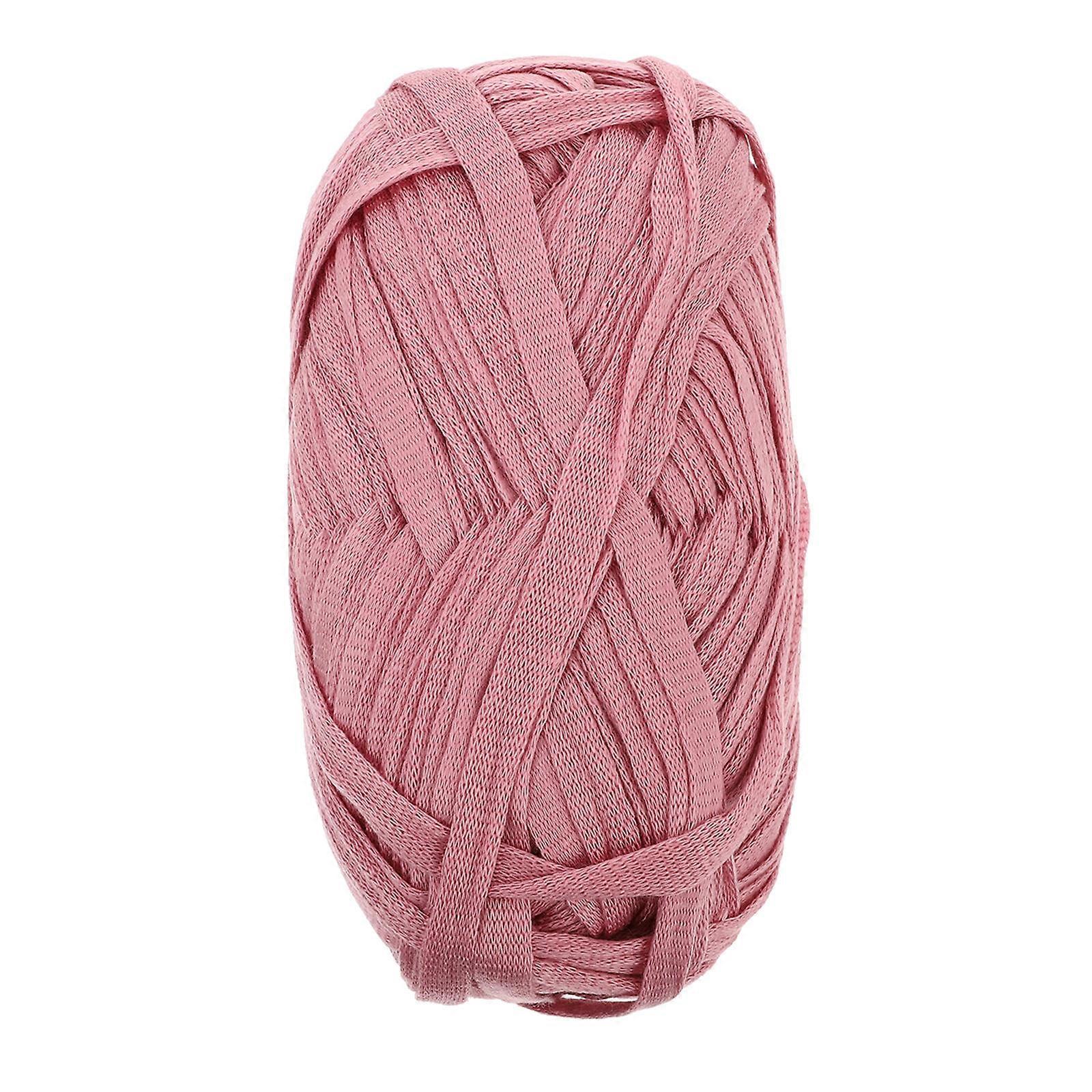 Durable Braided Cord for DIY Crafts in Pink Acrylic Color 1 Roll