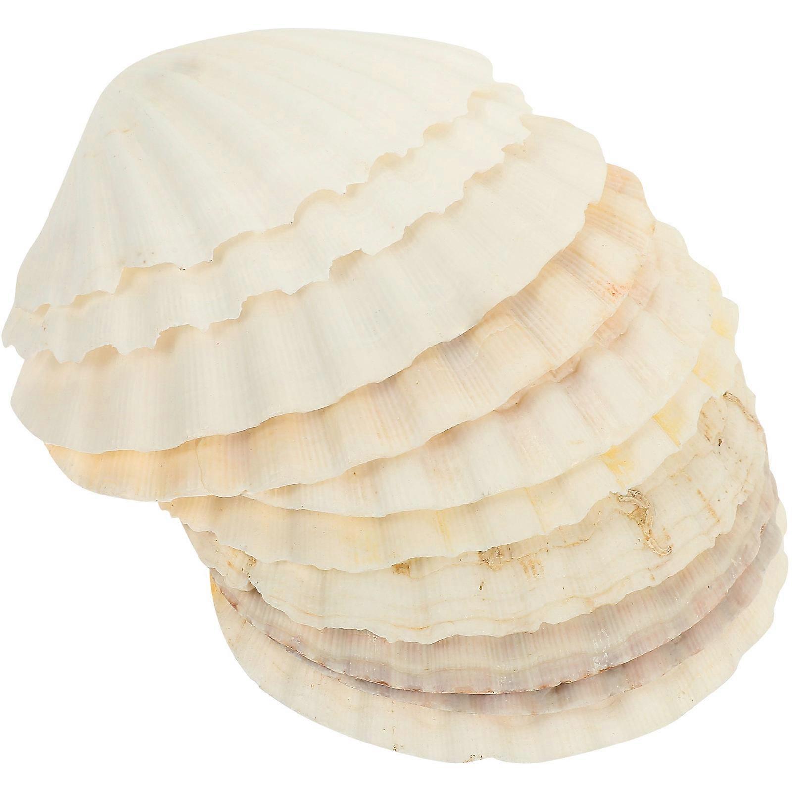 DIY Decorative Ornaments with Synthetic Material Beige Color for Fish Tank Decor 10 Pieces
