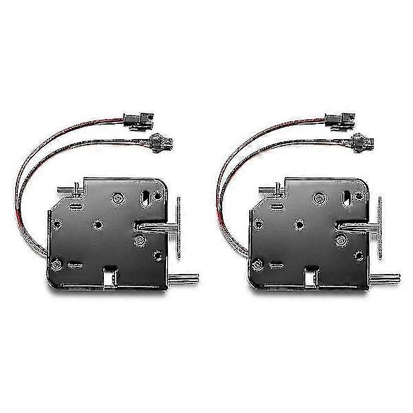 2x 12v 2a Intelligent Electronic Controlled Electromagnetic Lock, Cabinet Lock, Access Control