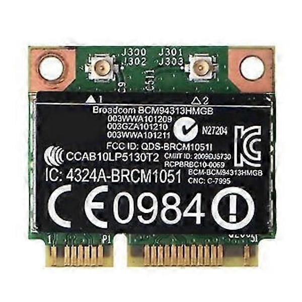 BCM20702 802.11b/g/n WiFi BT 4.0 Wireless Half Mini PCI-E Card Bluetooth-compatible 4.0 For HP