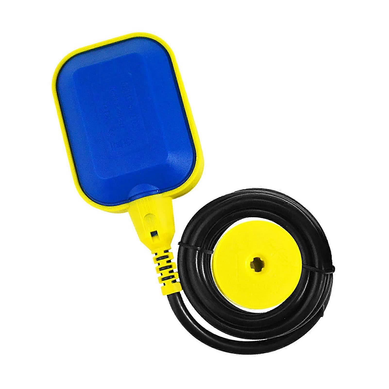 Rectangular Float Switch 220V 16A 1000W with 5 Meter Cable for Water Pump Liquid Level Control and Tank Regulation
