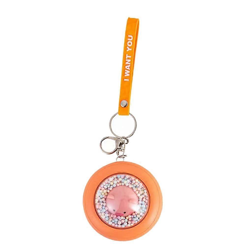 Mignon Chauffe-Main Main Froide Veilleuse UFO Chauffe-Main Rechargeable Mini Portable Longue Durée Chaleur Orange
