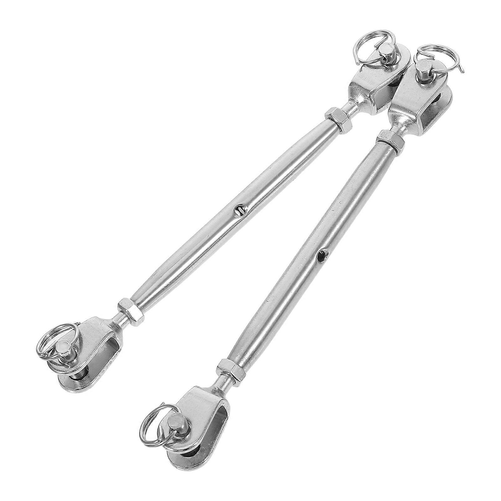 Stainless Steel Screw Turnbuckles Tensioner Rigging Tool for Wire Rope – Durable Weather Resistant Design for Professional Outdoor Use