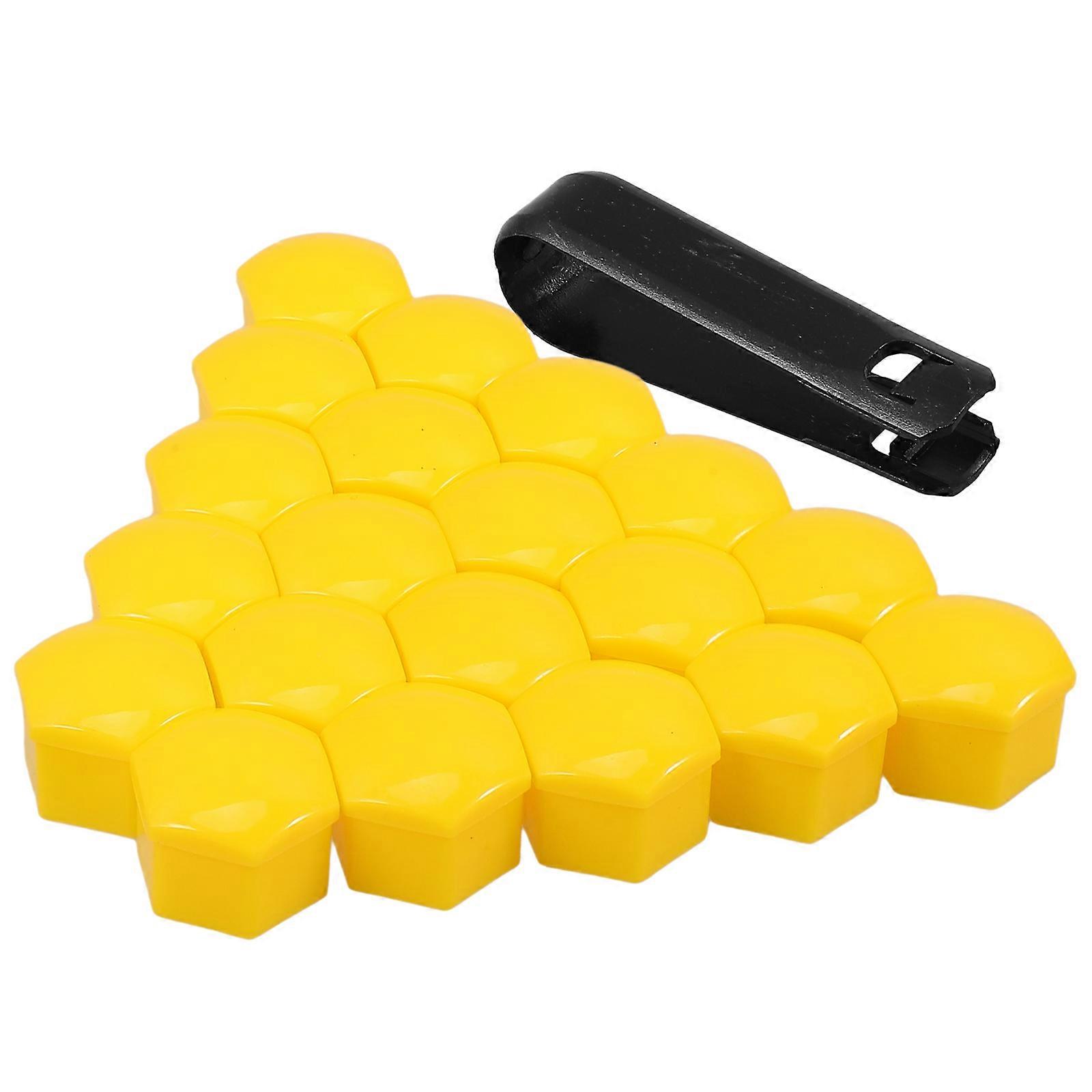 OUNONA 40Pcs Wheel Center Caps for Car Modification Rim Center Caps