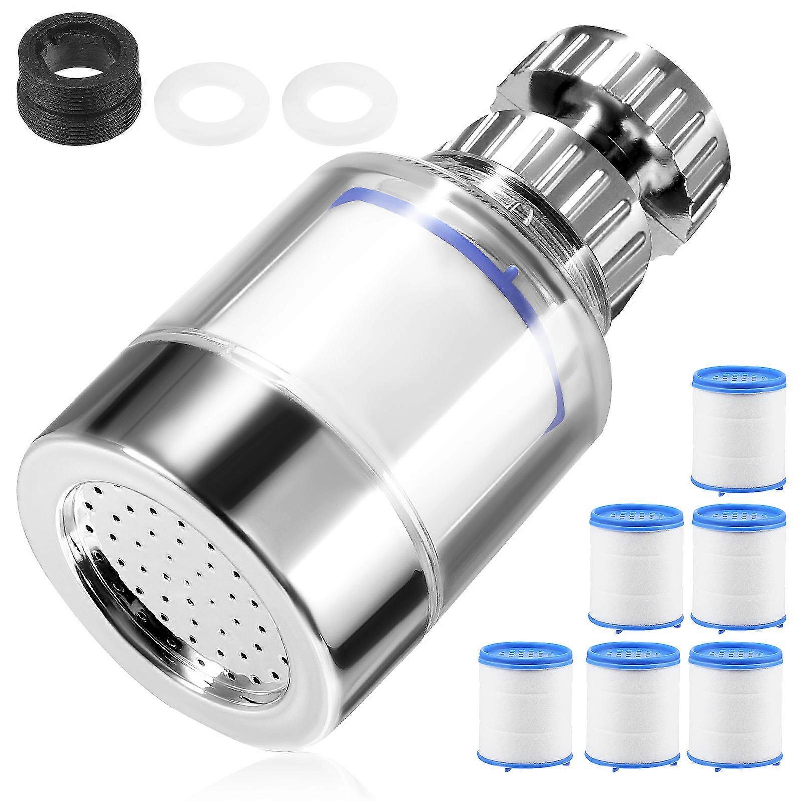 Water Filter Purifier for Faucet, Easy Installation, Compatible with Kitchen and Bathroom Taps, Smooth Water Flow