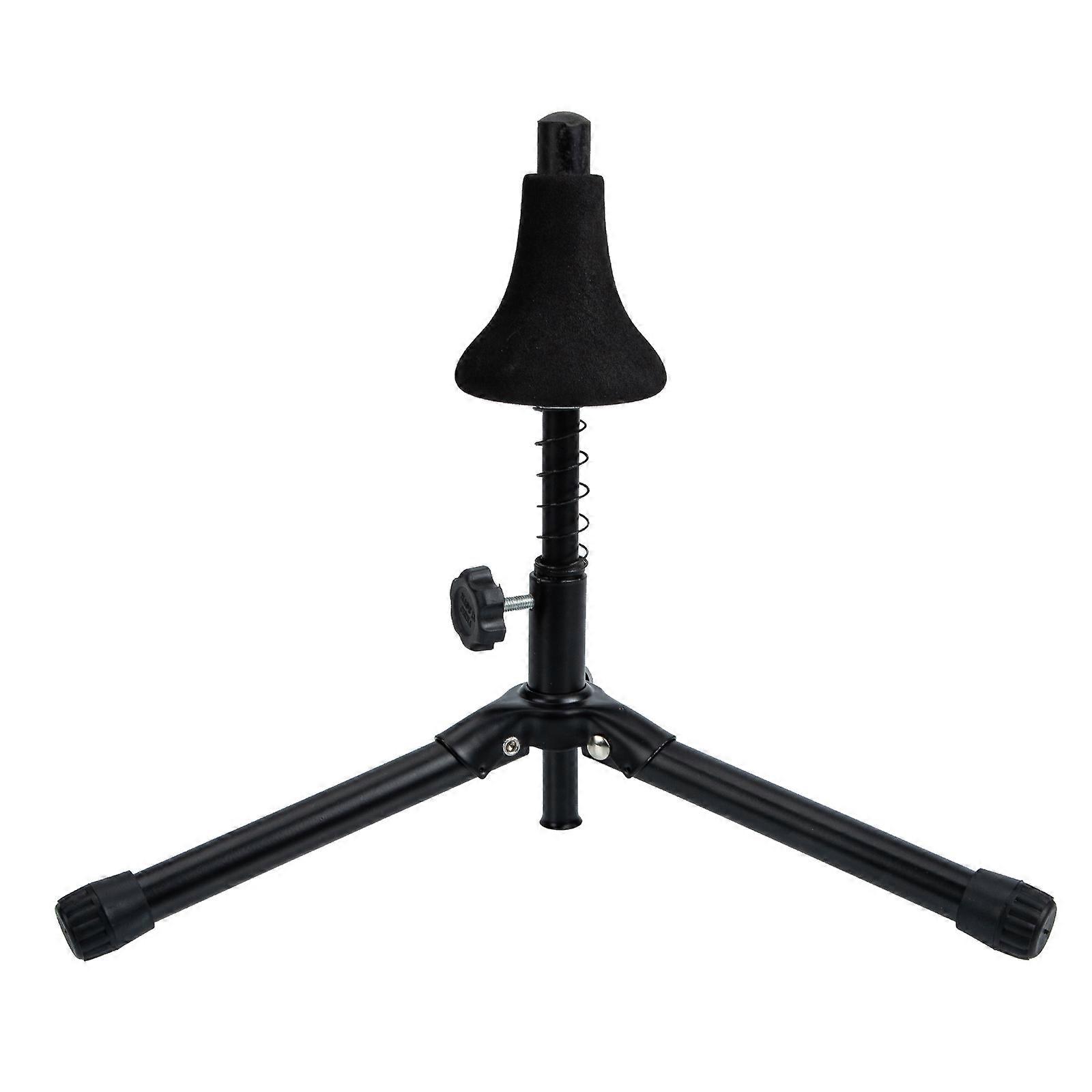 Trumpet Stand with Adjustable Height, Durable Flugelhorn Display Rack for Musical Instruments, Space Saving Storage Solution for Trumpet Players