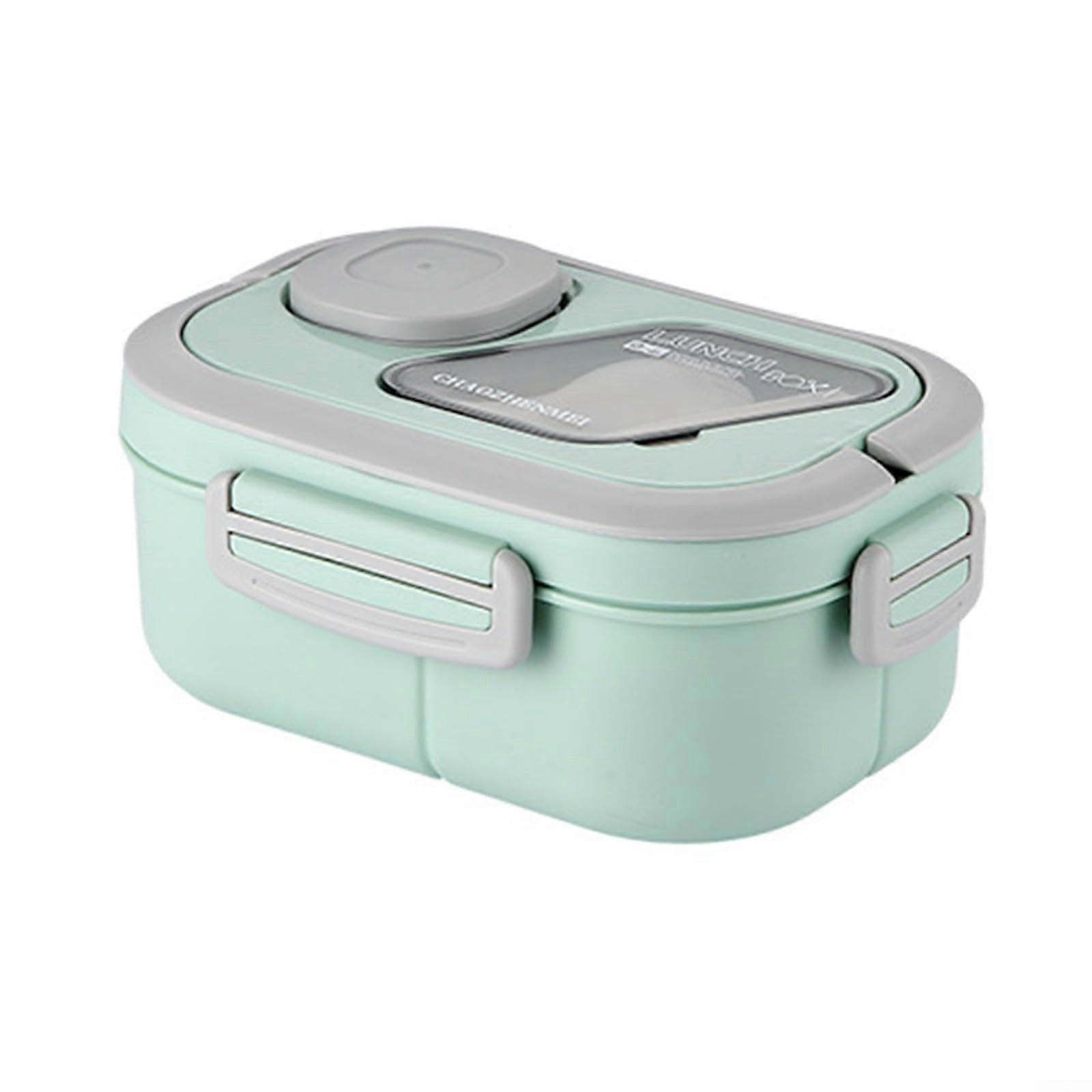 Lunch Container Lightweight Leakproof Portable Lunch Box for Work School Home Green Durable BPA-Free Design