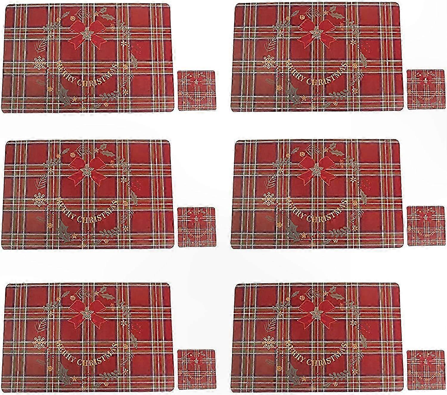 Festive Holiday Placemat for Dining Table Decor