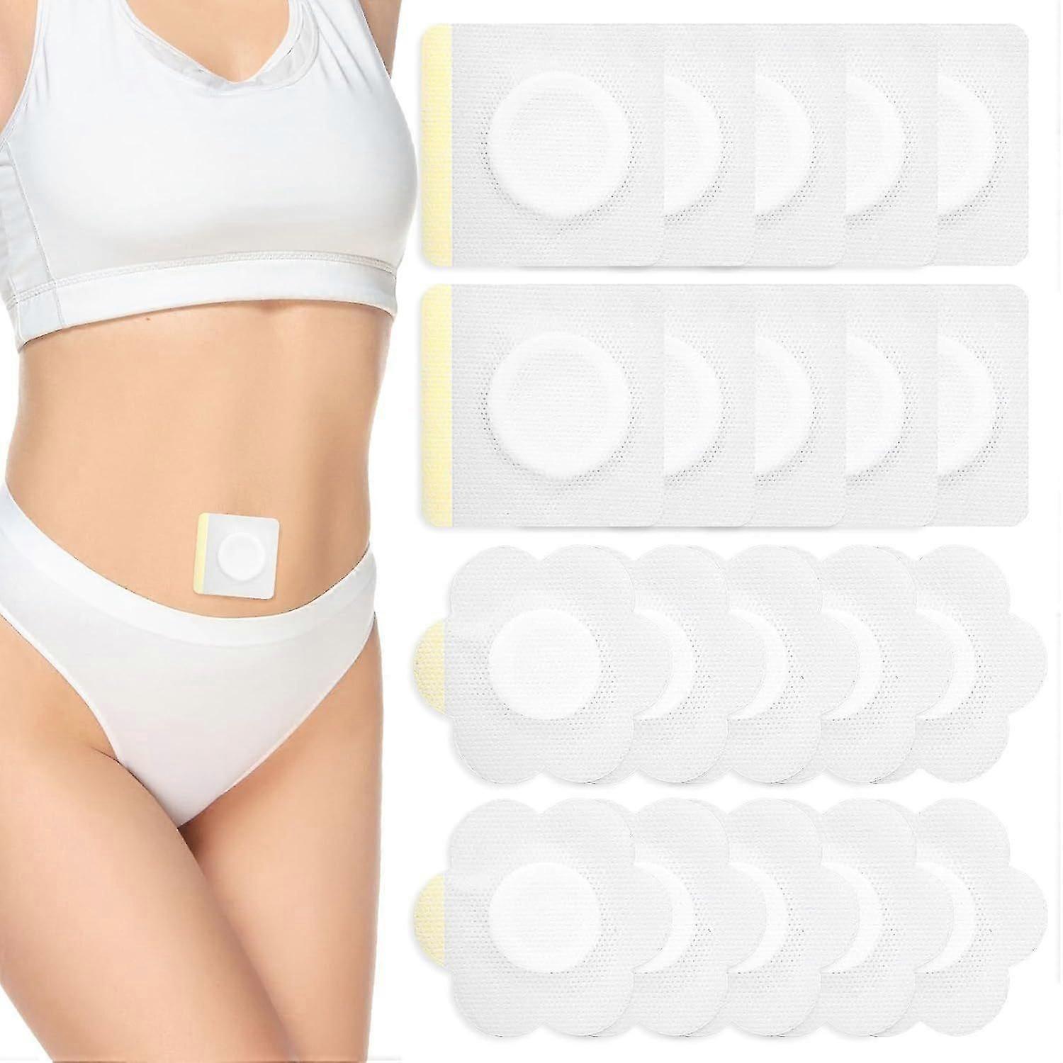 2025 Latest Model  50pcs Castor Oil Belly Button Patch, Caster Oil