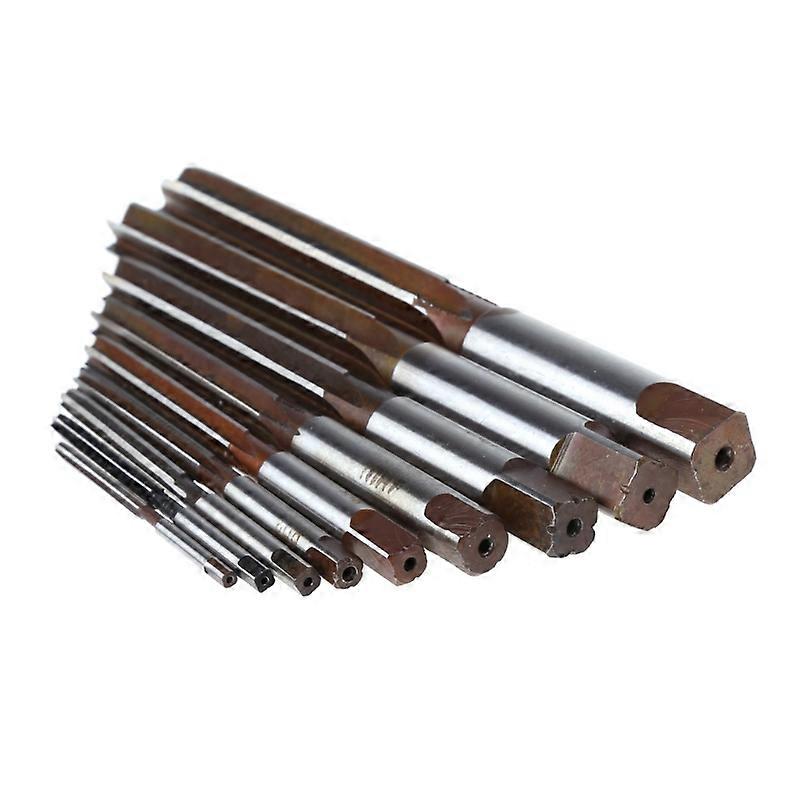 9pcs 3mm-16mm H8 Chucking Cutter Straight Shank Machine Hand Reamers