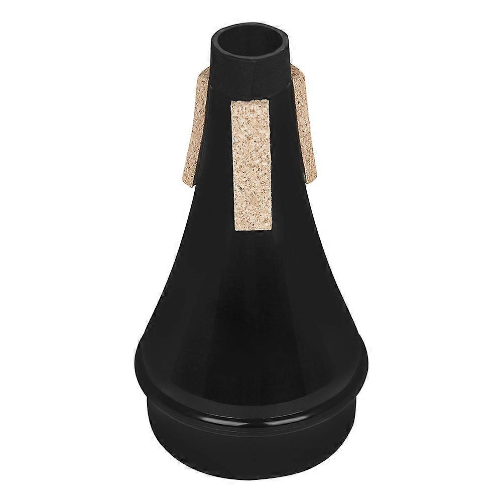 Trumpet Practice Mute for Beginners and Intermediate Players ABS Material Black Color Lightweight