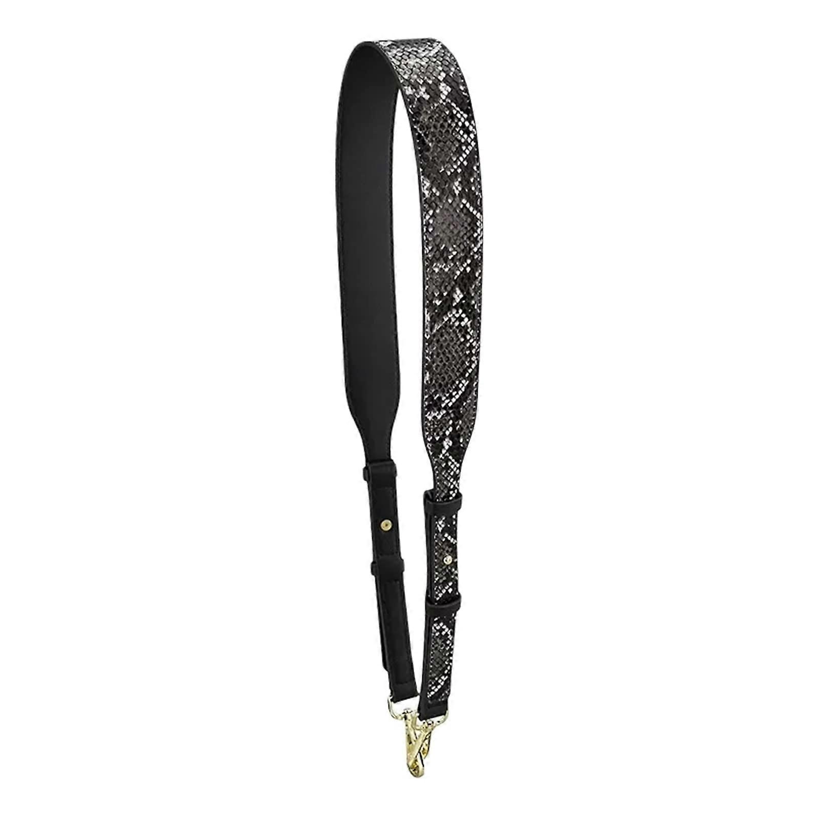 Replacement shoulder strap, handbag straps, adjustable length, wide crossbody bag, doublesided, solid color (red)