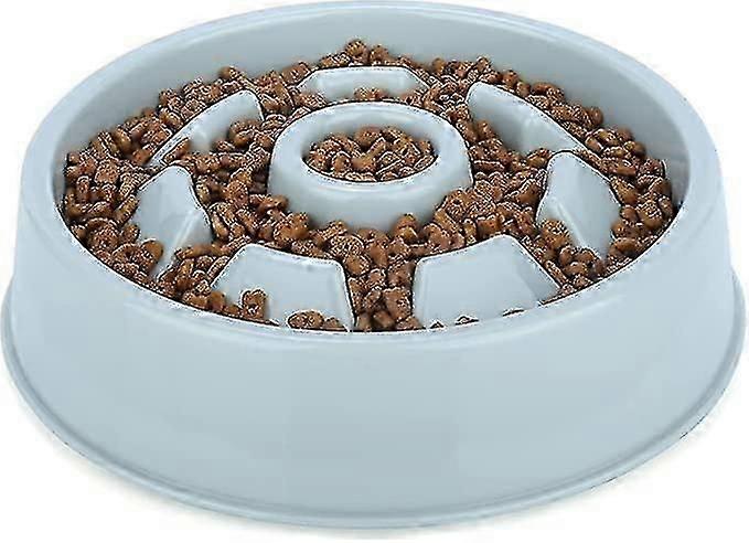 Slow Feeding Bowl for Dogs Anti-Glutton Cat Slow Feeding Bowl Non-Slip Slow Digestion Prevention Blo