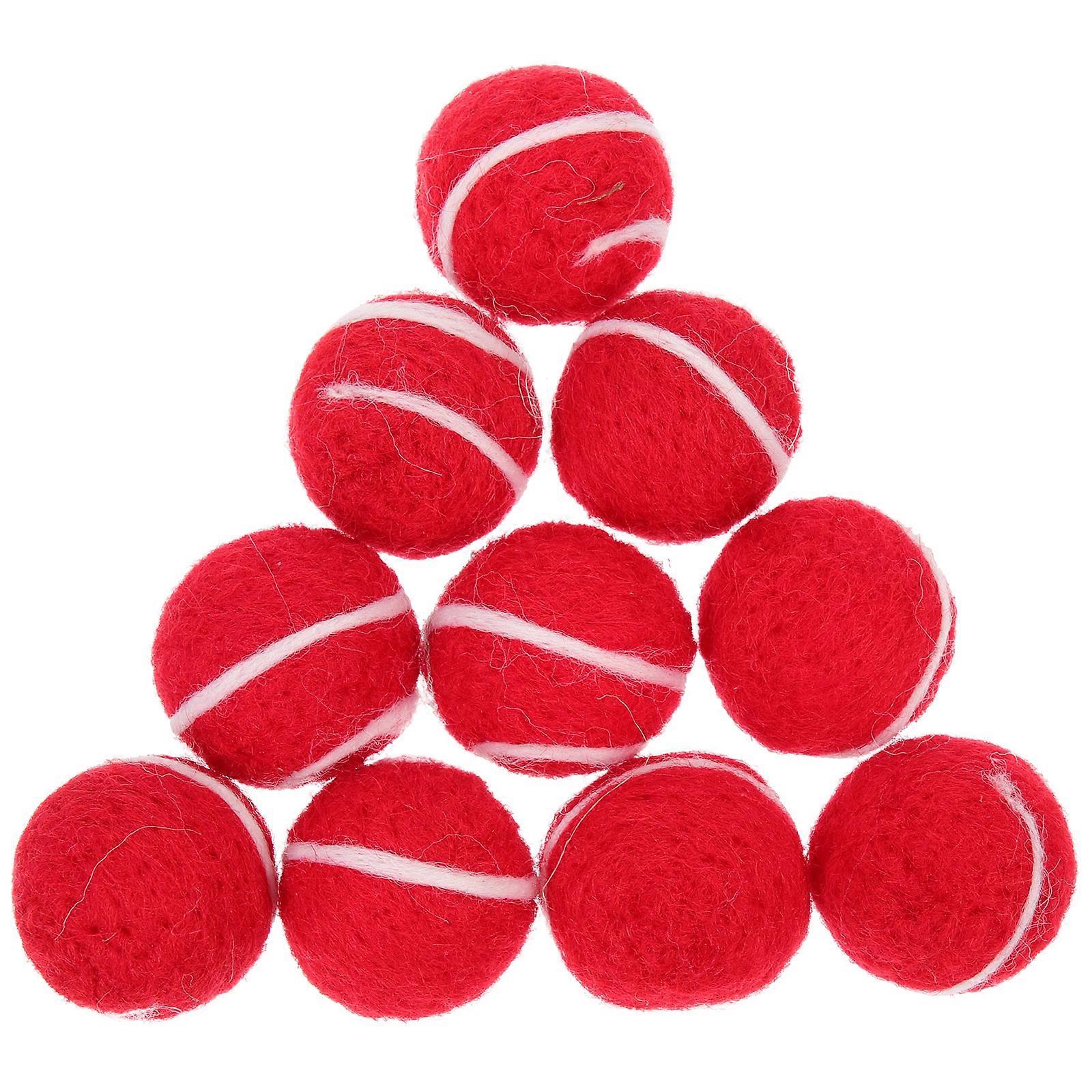 Decorative Wool Felt Balls 10Pcs Round DIY Materials For Home Decor Women 3x3x3cm Colorful Accessories For Festivals