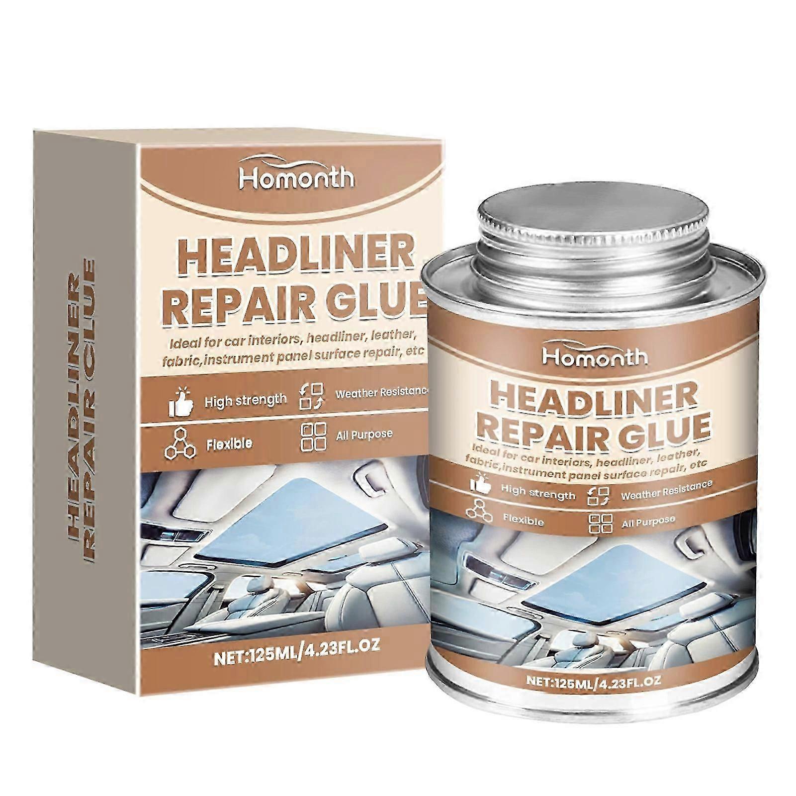 125ml Car Headliner Adhesive Strong Adhesive Easy to Use Repair Glue Suitable for Automotive Interiors Repair