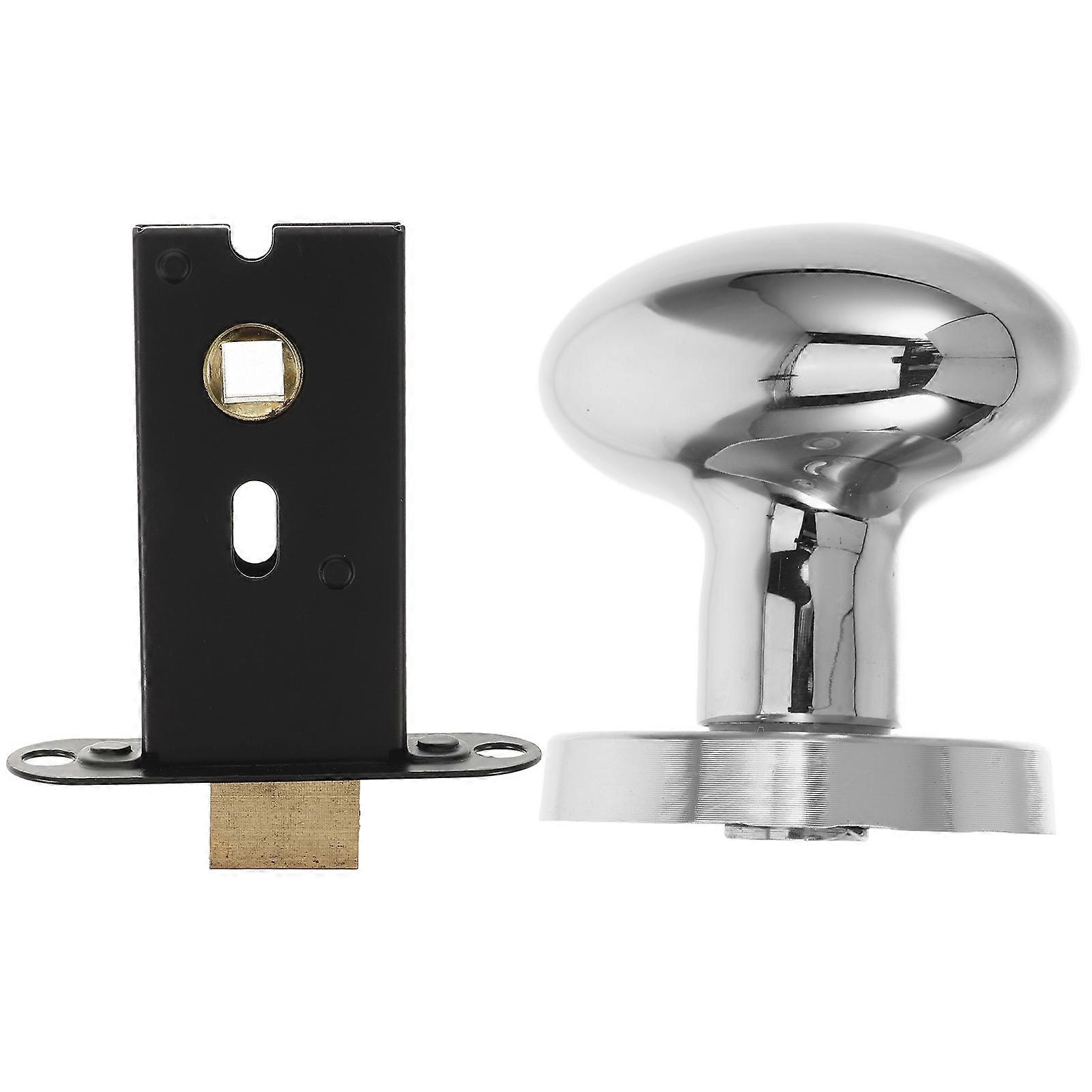 Double Sided Door Lock Hidden Stainless Steel Deadbolt Antitheft Latch Easy Installation Chic Home Security Design