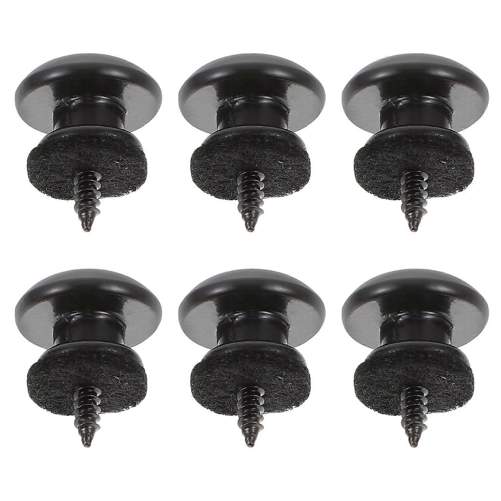 Guitar Strap Attachment Mounting Buckles 6 Pcs Professional Design Perfect For Electric Guitar Players Suitable For Practice