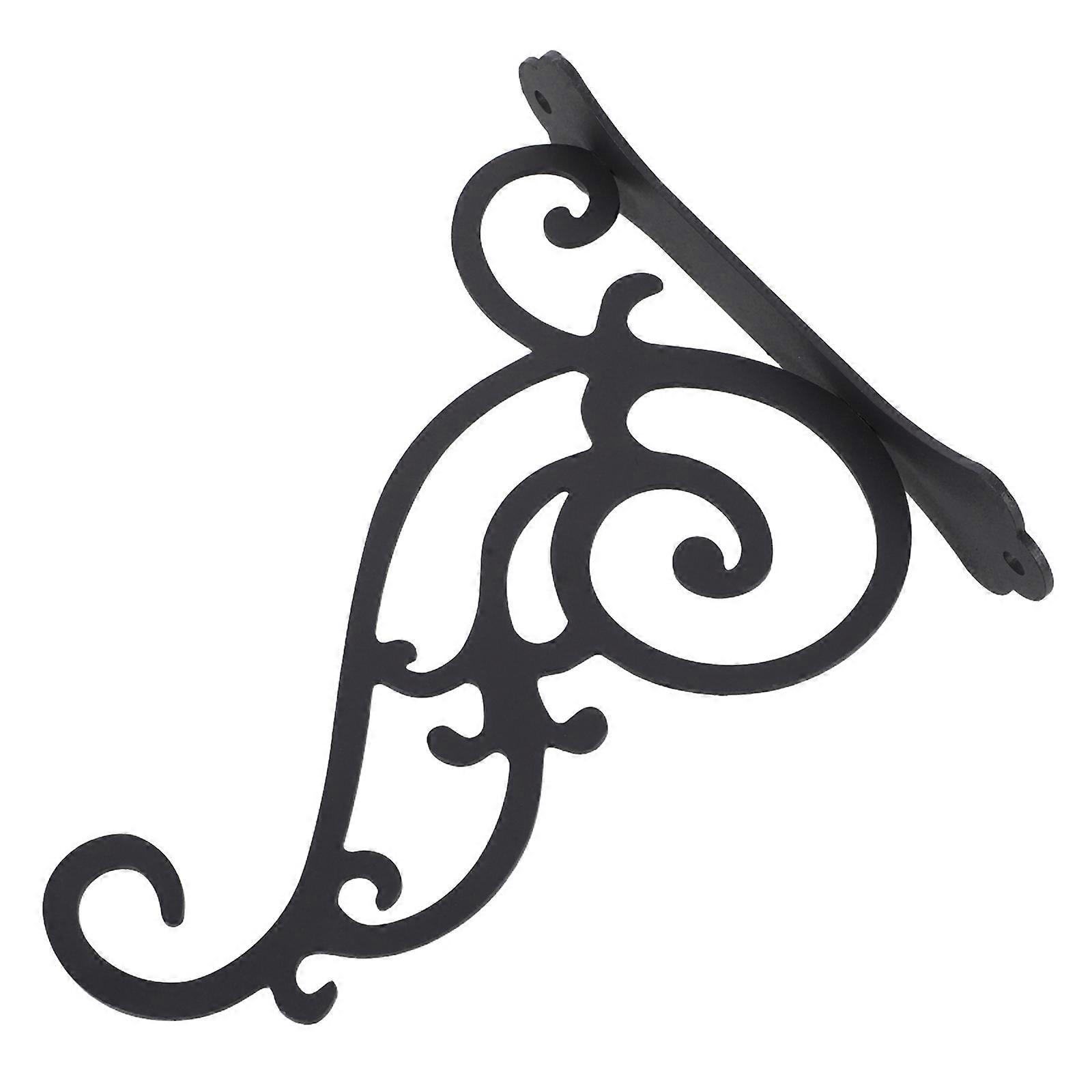 Rustic Retro Style Hanging Planter Bracket Wall Hook For Garden Decor 1Set