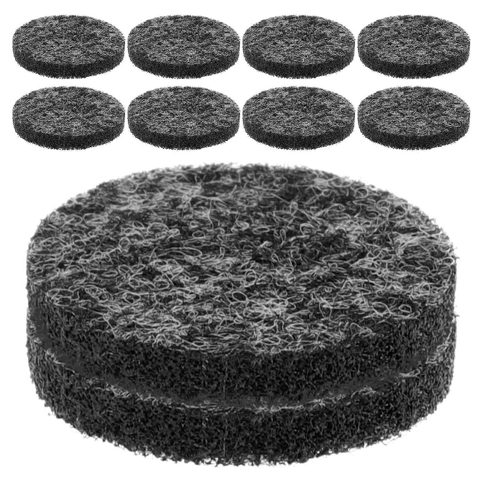 Aroma Diffuser Pads Replacement for Essential Oil Necklace Locket Compact Diffusers – 100pcs Deep Gray Wear Resistant Refills