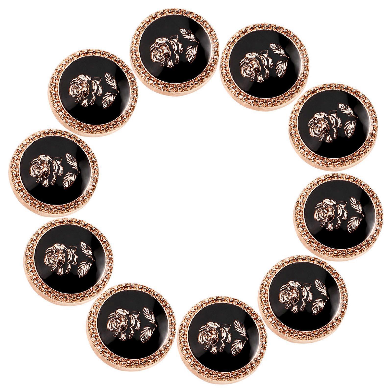 Decorative Button for Suit for Decoration 10Pcs Vintage Style