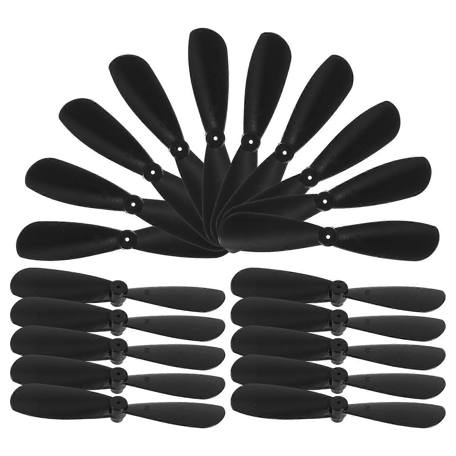 Plastic RC Propellers Set of 10 Pairs Replacement Main Rotors for Balanced and Smooth Performance