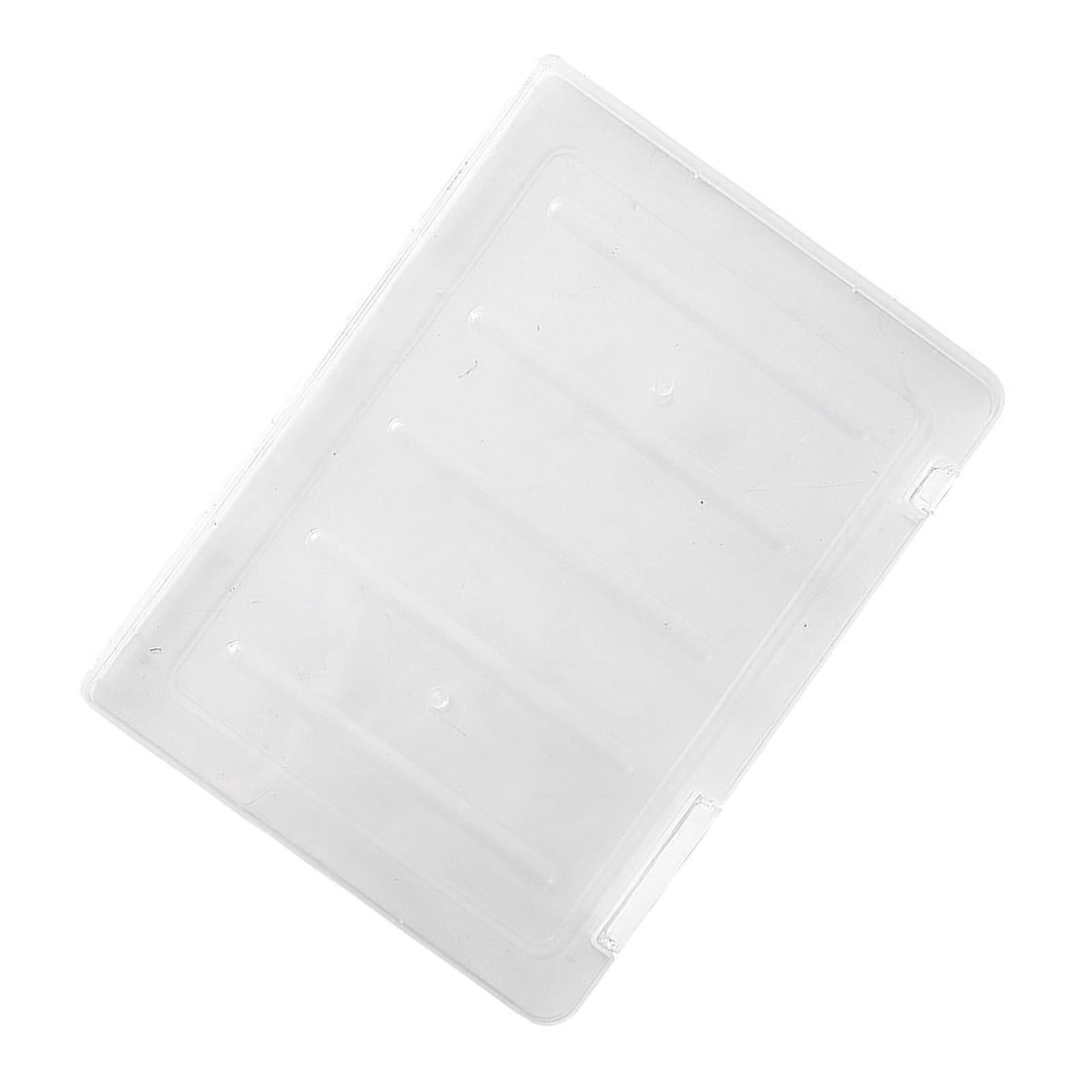 Portable File Organizer Box, Transparent File Box, Waterproof, Dustproof, File Protector