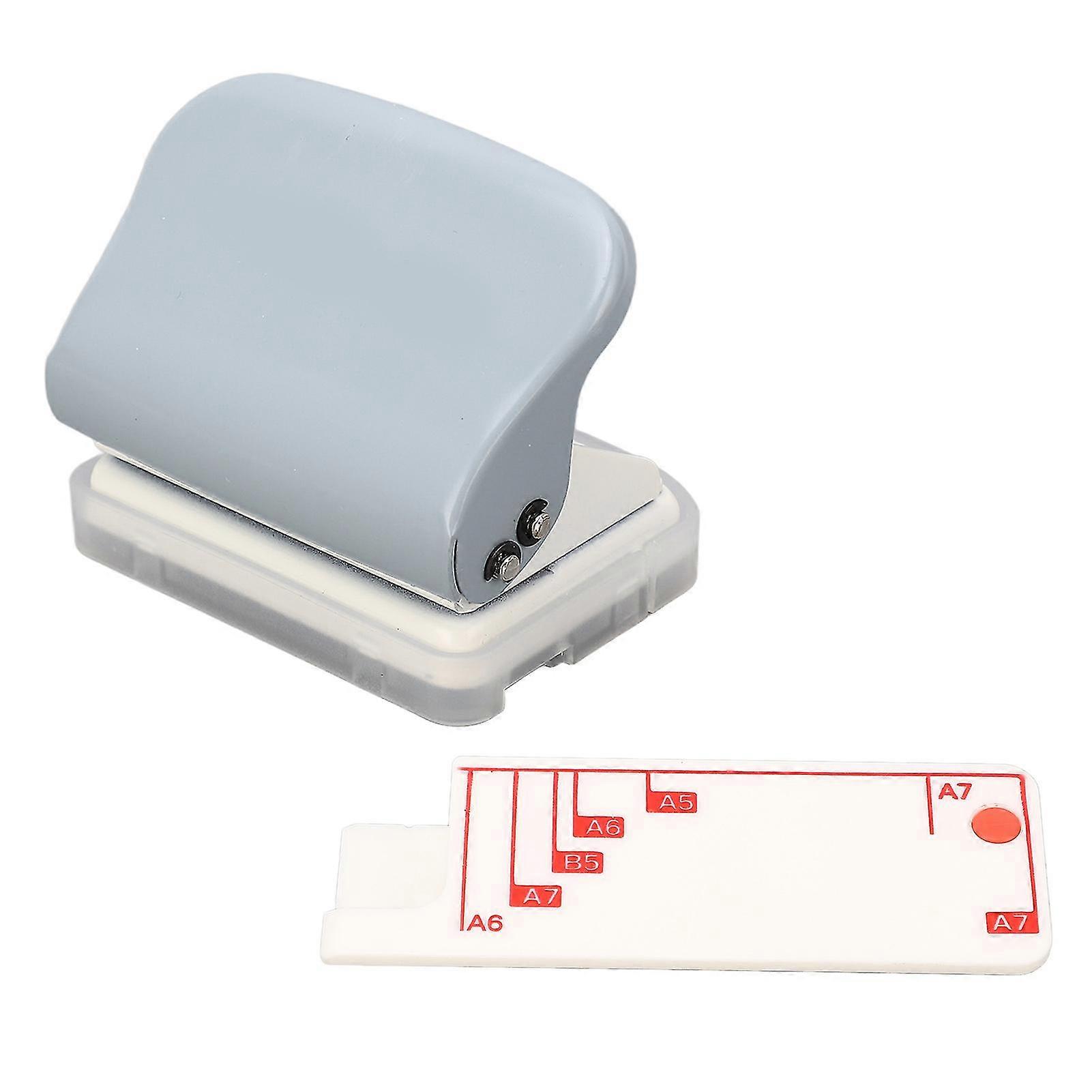 Hole Puncher Portable Handheld Loose Leaf 3 Hole Punch 5 Sheet Capacity for Scrapbook 2025