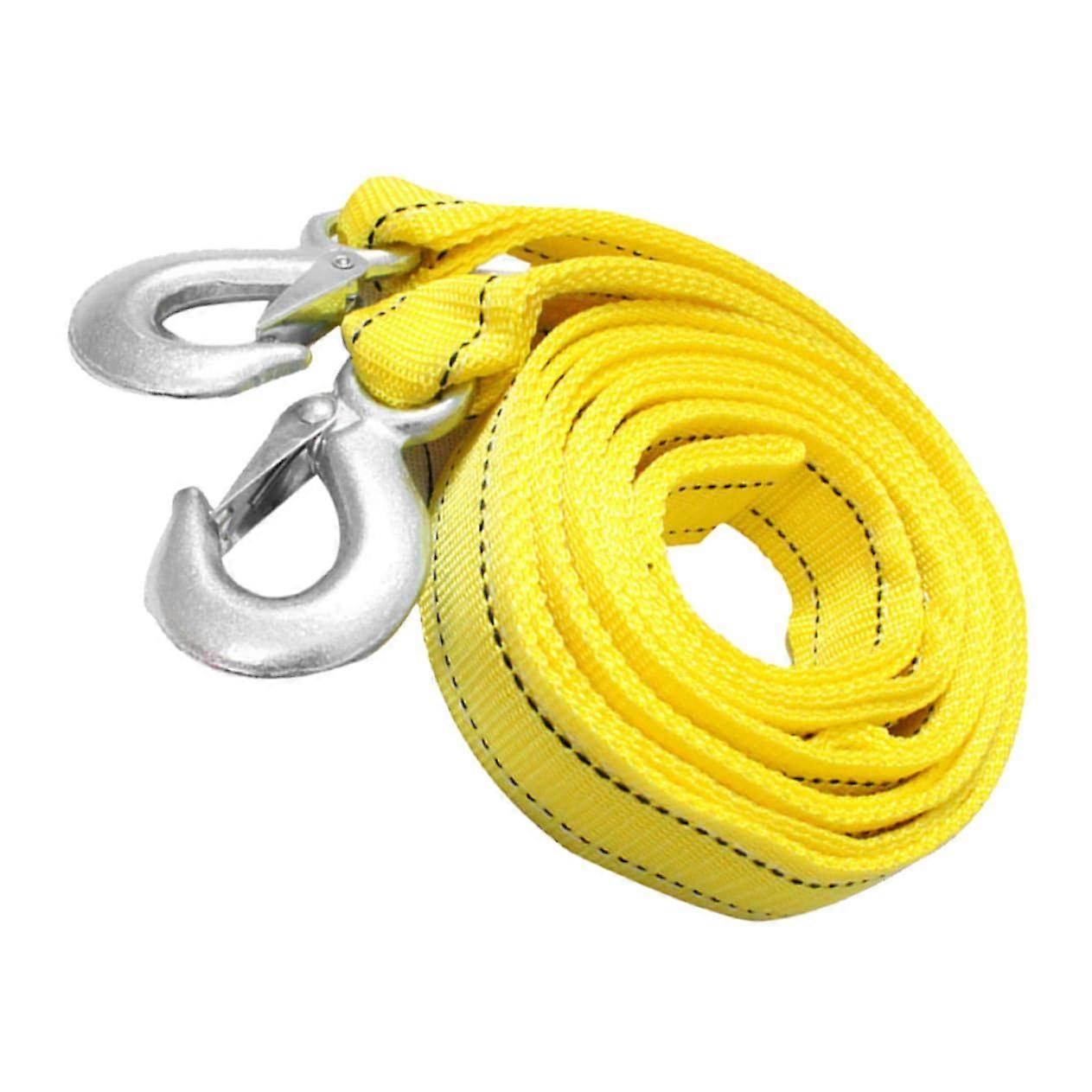 Tow Rope for Trucks with Heavy-Duty Metal Hook, High Load Capacity for Cars and Boats, Easy to Install for Emergencies