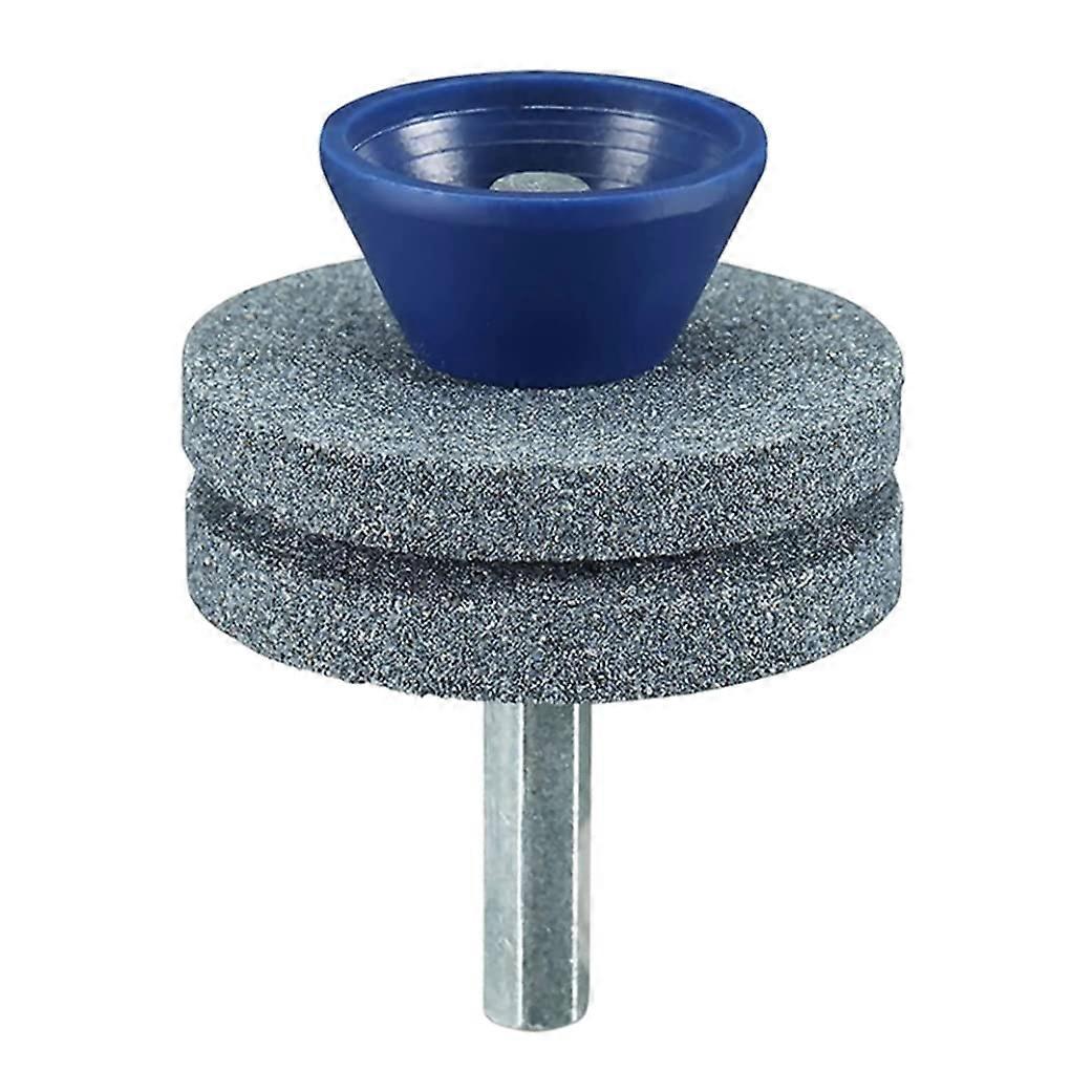 Lawnmower Sharpener Universal Rotary Mower Sharpen Stone Balancer for Power Drill Hand Drill Blades